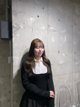 カラー 🤍ベージュ/透明感 韓国ヘア/まりん🤍のヘアスタイル