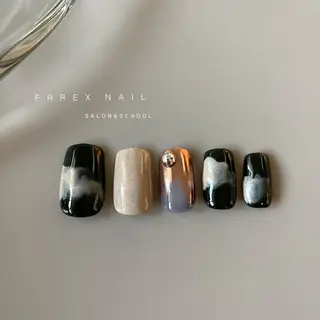 ネイル Freex nail所属・freex nail /ニュアンス/個性派のネイルデザイン