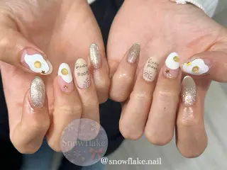 ネイル Snow flake 🫧YUKIのネイルデザイン