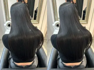 ロング えり 堀江/ボブ /艶髪/レイヤーのヘアスタイル