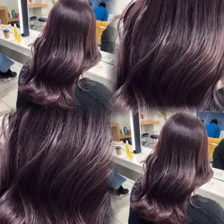 セミロング AffECTION所属・🎀透明感カラー🎀 稲垣至恩🎀のヘアスタイル