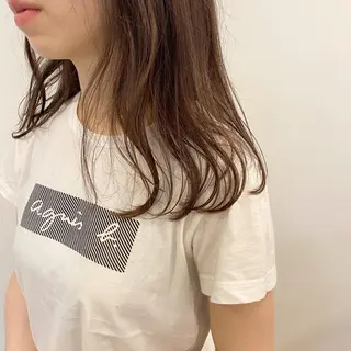 ロング カラー H梅田 / 811 堀本菜奈のヘアスタイル