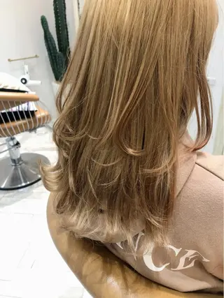 ロング カラー Loom .by Sea  ルームバイシー所属・レイヤー/前髪/ 韓国/CHIHIROのヘアスタイル