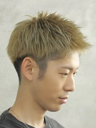 ショート メンズ メンズ/ケアパーマ /hayashiのヘアスタイル