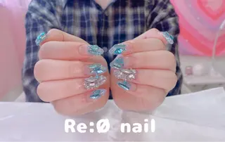 ネイル Re:Ø nail 🩵TSUJIのネイルデザイン
