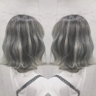ミディアム カラー cecil hair所属・重政 和樹のヘアスタイル