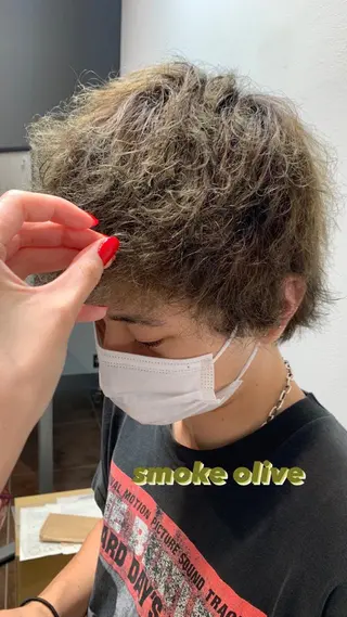 カラー メンズ 海外girl🤎 透明感ベージュmaoのその他イメージ