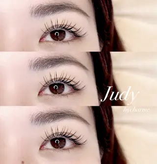 マツエク・マツパ Judy by charmeのマツエク・マツパデザイン