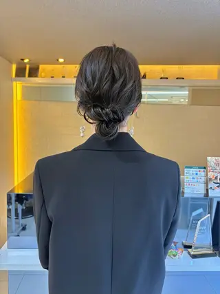 ヘアアレンジ ヘアセット／眉毛カッ ト/Nana〻のヘアスタイル