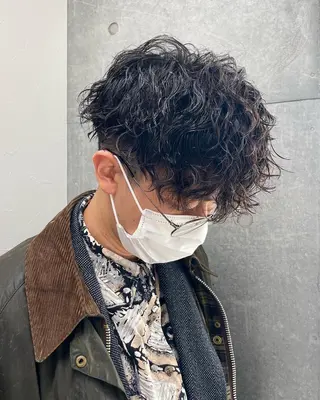 パーマ メンズ メンズモテパーマ💙 fuwaのヘアスタイル