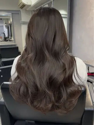 ロング GiseL梅田所属・透明感カラー🇰🇷 レイヤー✨桑原　研太のヘアスタイル