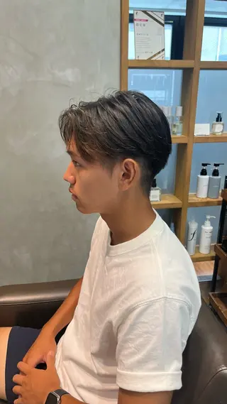 メンズ メンズカット パーマ飯野友喜のヘアスタイル