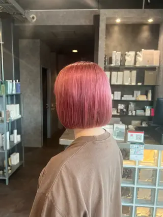 ミディアム ink yukariのヘアスタイル