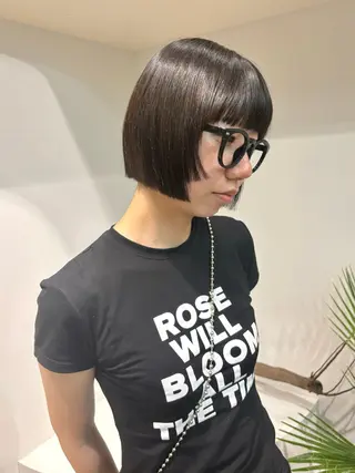 ミディアム 韓国レイヤー/ヘア カラー🎀ayamiのヘアスタイル