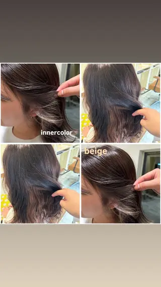 カラー ifh本店 塩原安美香のヘアスタイル