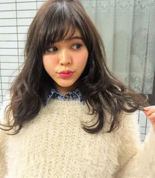 ロング カノンバイフラミューム所属・ショートは任せて ミヤザキのヘアスタイル