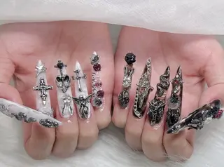 ロング Moomi nail salonのネイルデザイン