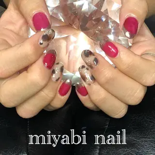 ネイル miyabi nail 桂川駅近くのネイルデザイン