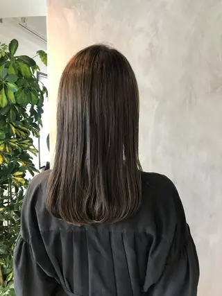 ミディアム カラー ヘアアレンジ stylist/蛯谷 珠里のヘアスタイル