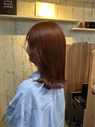 ミディアム カラー 似合わせ🕰️銀座 /Kaoruko🌱のヘアスタイル