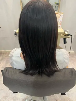 ミディアム カラー jurerbelle RIHOのヘアスタイル