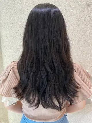 セミロング パーマ 🌟透明感カラー🌟 恵比寿/sayuのヘアスタイル