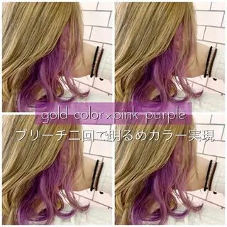 ミディアム カラー ヘアアレンジ 指名支持率NO.1 スタイリストのヘアスタイル