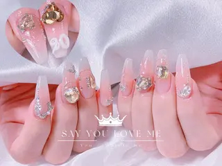 ネイル 長さだし専門店 M2 rikaのネイルデザイン