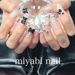 ネイル miyabi nail 桂川駅近くのネイルデザイン