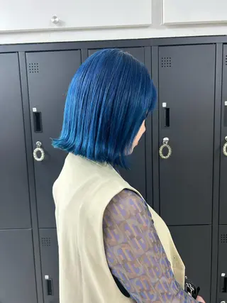 ミディアム ダブルカラー/韓国 ヘア/さわのあかねのヘアスタイル