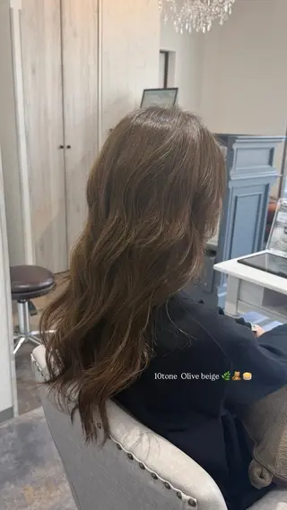 ロング 🎀RUI/髪質改善 /美髪矯正/艶カラーのヘアスタイル