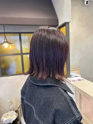 ミディアム 宮本 季奈のヘアスタイル