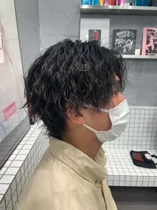 ショート カラー パーマ メンズ 🔥メンズヘア🔥 セヤシュウヘイのヘアスタイル