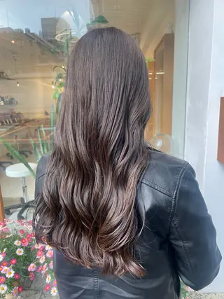 ロング カラー 福田 千尋のヘアスタイル