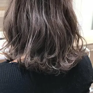 ショート カラー ウエモト タク ショート/レイヤーのヘアスタイル