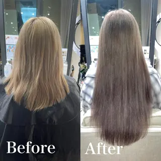 ミディアム カラー 渋谷🤍ブリーチの神 🤍Yudaiのヘアスタイル