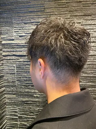 ミディアム 齋藤 大晟のヘアスタイル