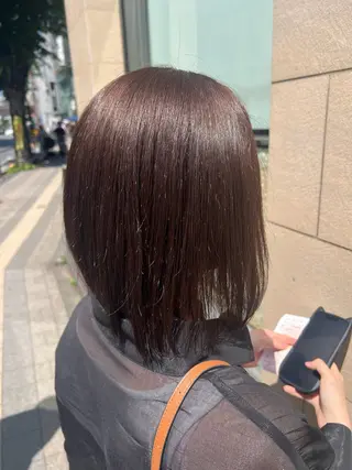 カラー 艶カラー/eye 🫧ྀི/栞のヘアスタイル