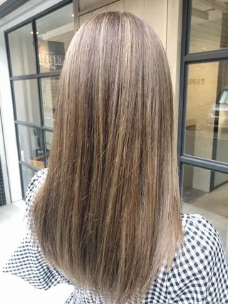 セミロング カラー LA KING GINZA TOKYO所属・🧡ショートの達人 🧡SHOのヘアスタイル