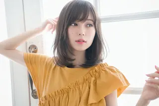 セミロング 推し活応援♡ 髙橋奈央のヘアスタイル