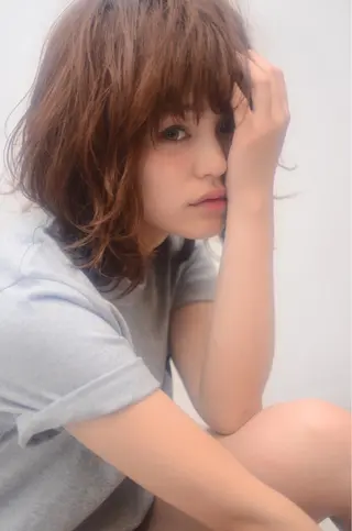 ミディアム 【代表】田川 祐也のヘアスタイル