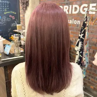 セミロング カラー Rino kanayama所属・Rino 金山 / 宮澤 萌のヘアスタイル