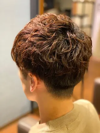 パーマ メンズ &g share salon所属・荒神寛人@ 育毛スパ専門美容師のヘアスタイル