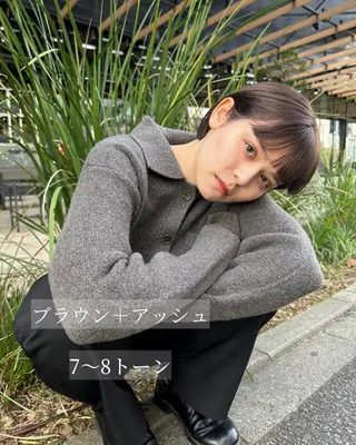 ショート 河原 亮のヘアスタイル