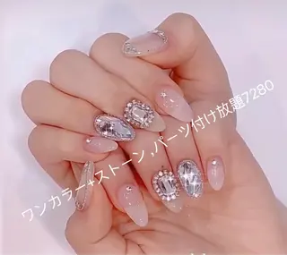 ネイル ラベンダー💖日暮里 ルル💖ネイルのネイルデザイン