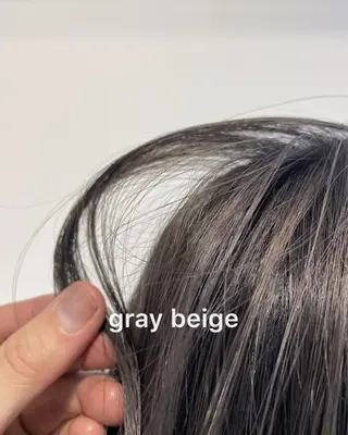 セミロング カラー STAN WOOD所属・似合わせcut 🔥yutakaのヘアスタイル