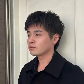 ショート メンズ Iris by artina 武蔵小杉店【イリス バイ アルティナ】所属・🎼レイヤー/透明感 カラー/nene♬のヘアスタイル