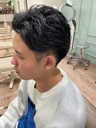 メンズ メンズカット/ ブリーチ/かほのヘアスタイル