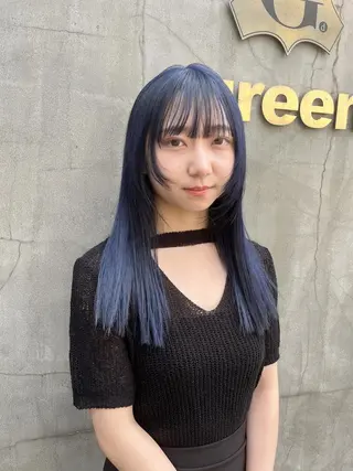 ロング カラー HAIR MAKE  miel所属・🫧透明感カラー🫧 SHINSEIのヘアスタイル