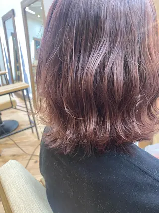 ミディアム おおつき ありかのヘアスタイル